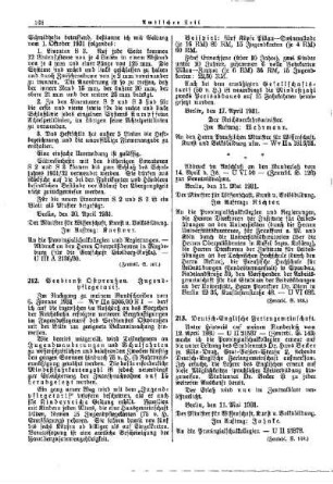 Deutsch-Englische Feriengemeinschaft : [Amtlicher Teil]