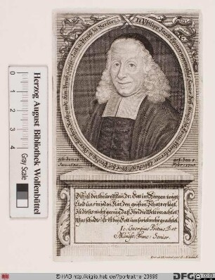 Bildnis Philipp Jacob Spener
