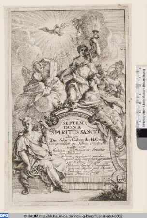 Septem Dona Spiritus Sancti, Frontispiz