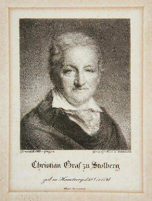 Bildnis von Christian Graf zu Stolberg-Stolberg (1748-1821)