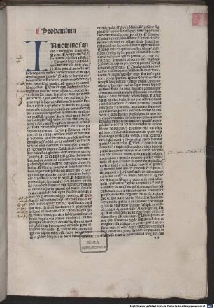 Collectio florum Decretorum : mit Vor- und Nachwort des Autors, Gedicht von Ugo Rugerius und Tabula