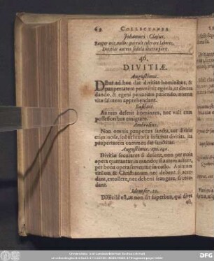 46. Divitiae.