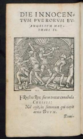 Die Innocentum Puerorum ...