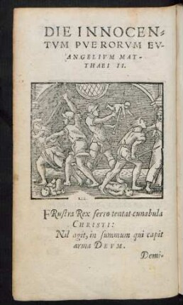 Die Innocentum Puerorum ...