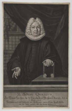 Bildnis des Adam Qvasius