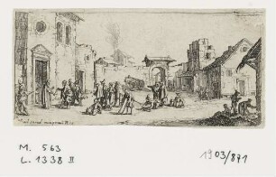Hospital, Blatt 6 der Folge "Misere de la guerre"