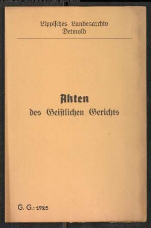 Anna Margarethe Timmer aus Heiligenkirchen gegen Zimmerknecht Johann Schöttler aus Fromhausen, wegen einer Ehesache