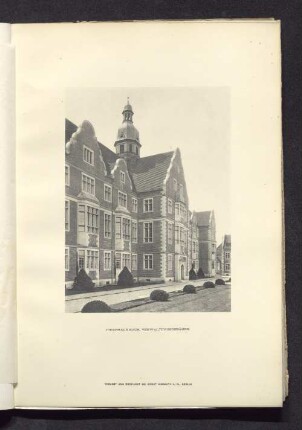 Irrenhaus Buch, Verwaltungsgebäude