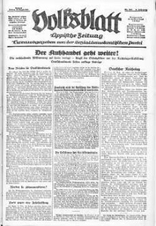 Volksblatt : Lippische Zeitung, Detmold