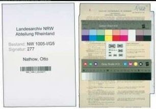 Entnazifizierung Otto Nathow , geb. 03.10.1894 (Ingenieur)