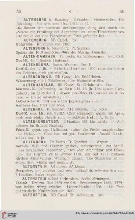 ⟦Altenstein⟧