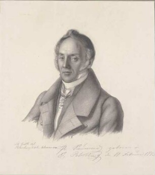 Bildnis Sauerweid, Alexander Iwanowitsch (1783-1844), Maler, Graphiker