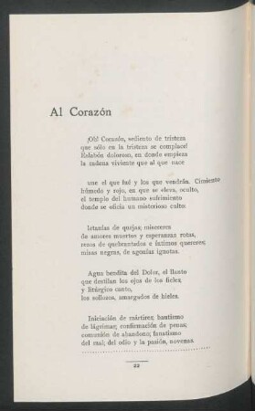 Al Corazón