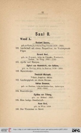 Saal II