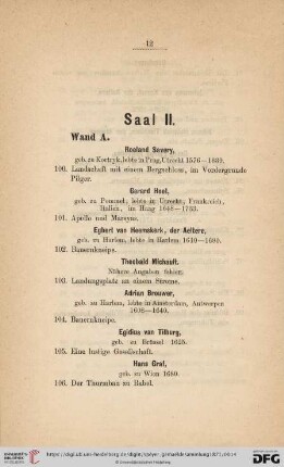 Saal II