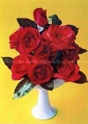 Geburtstagskarte mit Blumen