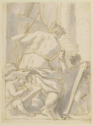 Allegorie der Malerei und der Zeichnung