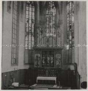Nördlingen, Kirche St. Salvator, Hochaltar