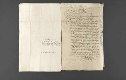Korrespondenz mit Geheimrat Karl von Stein.