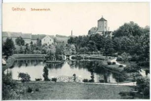 Geithain. Schwanenteich