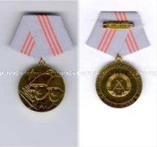 Medaille der Waffenbrüderschaft in Gold