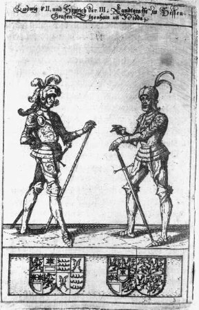 Hessische Chronika — Die Landgrafen Ludwig II. und Heinrich III. von Hessen