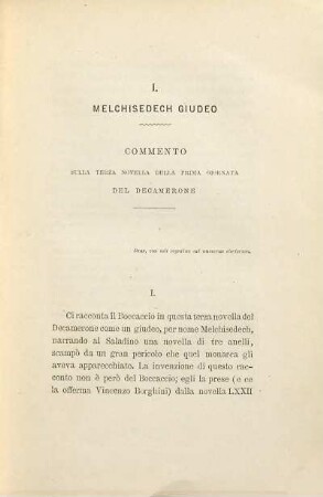 Studi sul Decamerone