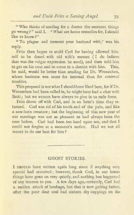 Ghost stories