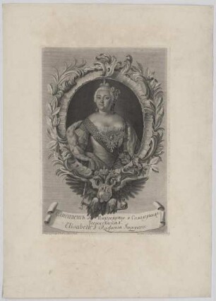 Bildnis der Elisabeth I., Zarin von Russland