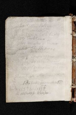 Notizen zur Handschrift