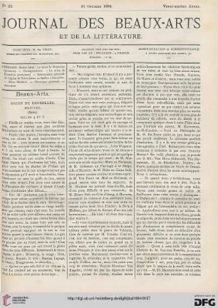 Nr. 20 (31. Octobre 1884)