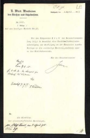 Ankündigung der Unabkömmlichkeitsbescheinigung Max Böck