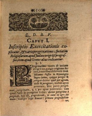 Exercitatio Historico-Theologica De Peregrinationibus Religiosis Judaico-Ethnico-Pontificiis