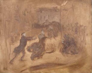 Spiel in einem Garten
