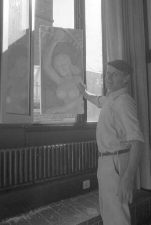 Marienbrunnen in der Ständehausstraße von Kunstmaler und Bildhauer Emil Wachter