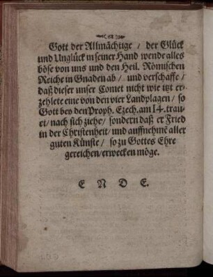 Gott der Allmächtige / ...