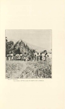Plate XXXIX. Better class of Negrito hut, Zambales