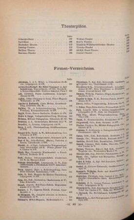 Firmen-Verzeichniss