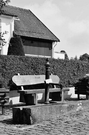 Brunnen (Brunnen); Grebenhain, Im Mitteldorf (vor Rasthaustr. 14)
