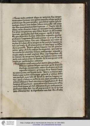 [P]ostremo quidam insignis medicus qui et aliquando theologie operam dedit...
