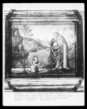 Predella eines Altars