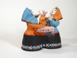 Figurengruppe "Teetrinkerinnen"