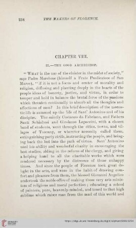 Chapter VIII: The good archbishop