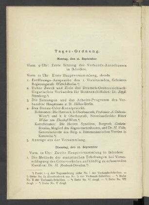 Eröffnungs-Ansprache