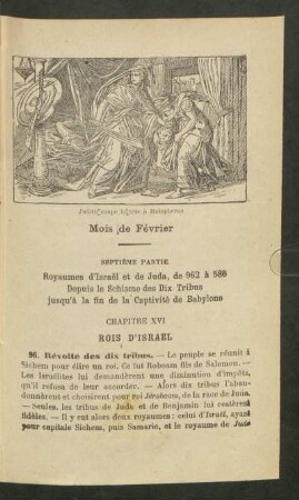 Mois de Février