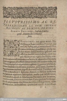 Johannes Philippus Bischoff von Bamberg