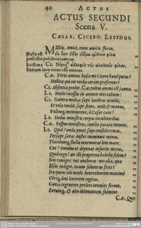 Actus Secundi
