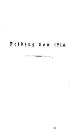 Feldzug von 1814