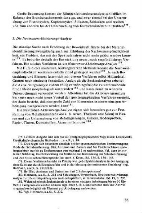 5. Die Neutronen-Aktivierungs-Analyse