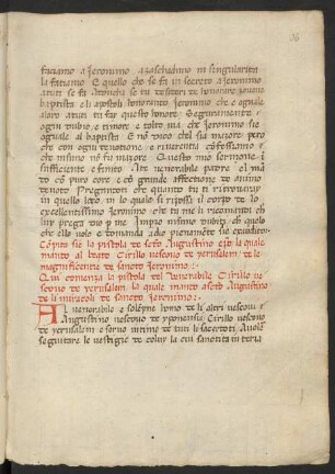 Epistola ad Augustinum de miraculis Hieronymi, ital.